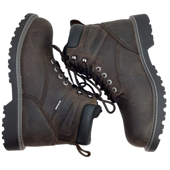 Wolverine Floorhand 6” Mens 8.5 EW Waterproof Lace-Up Leather Work Boots - Picture 4 of 15